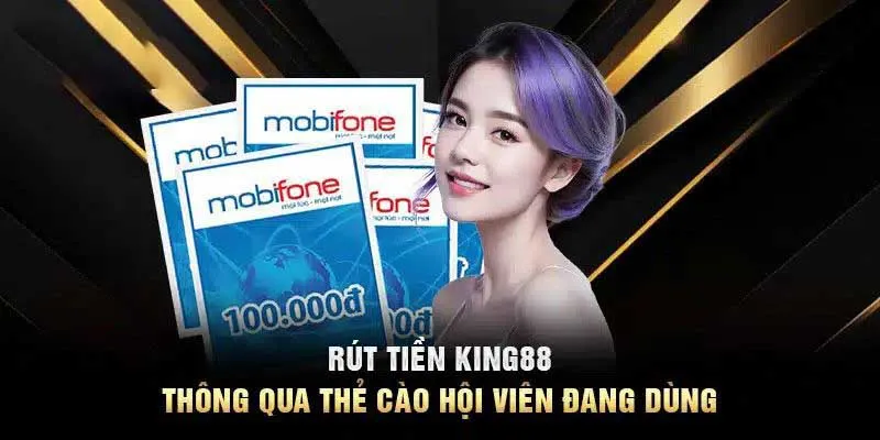 Rút tiền bằng thẻ cào đơn giản